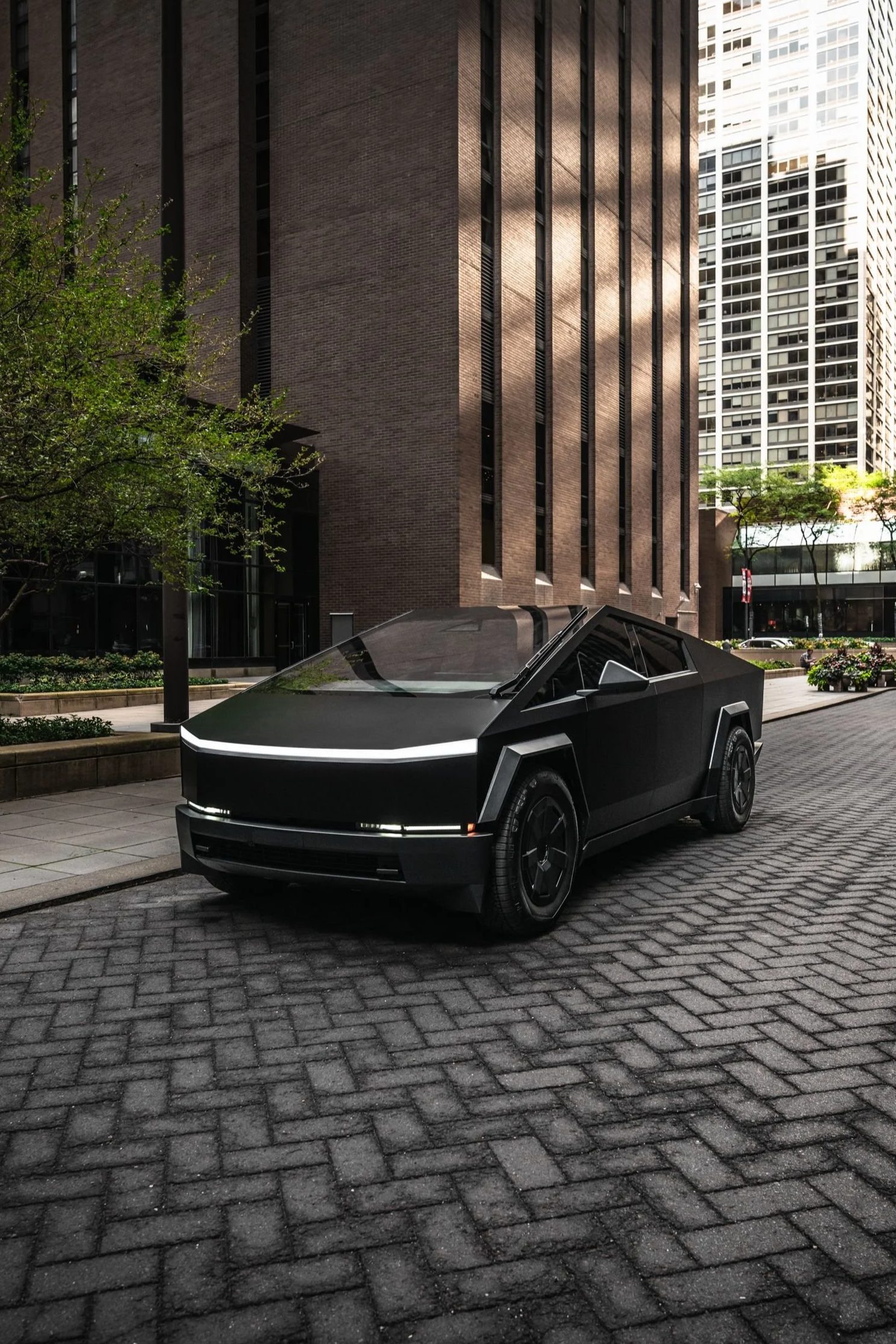 Tesla Cybertruck — Satin Black