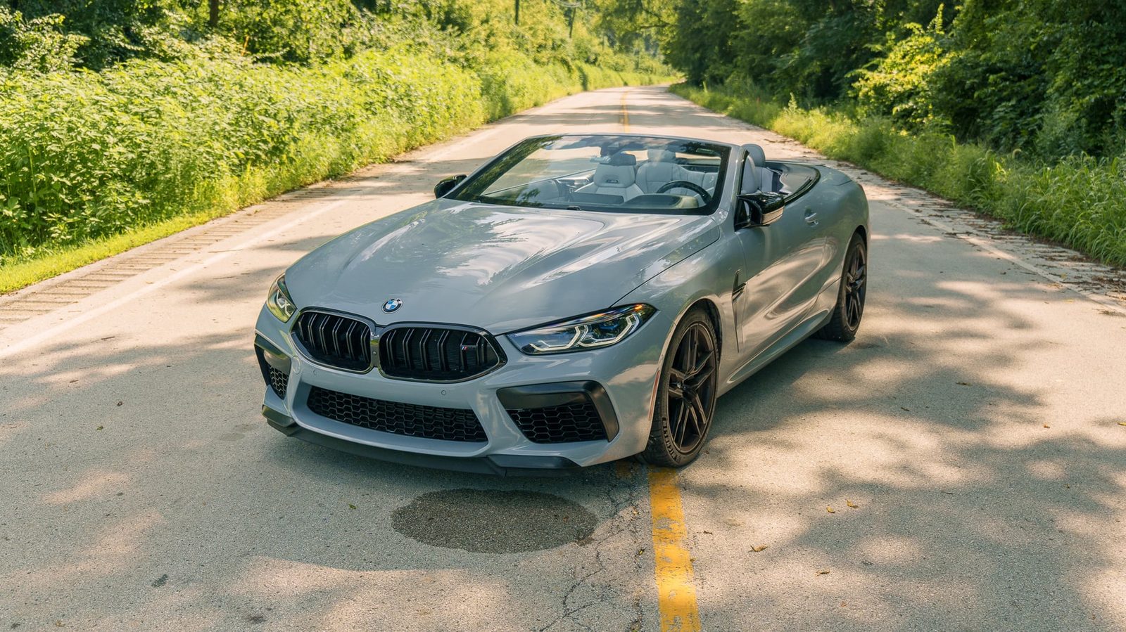 BMW M8 Competition Convertible - Graphite Gray photo 2 - BExotic Chicago, IL