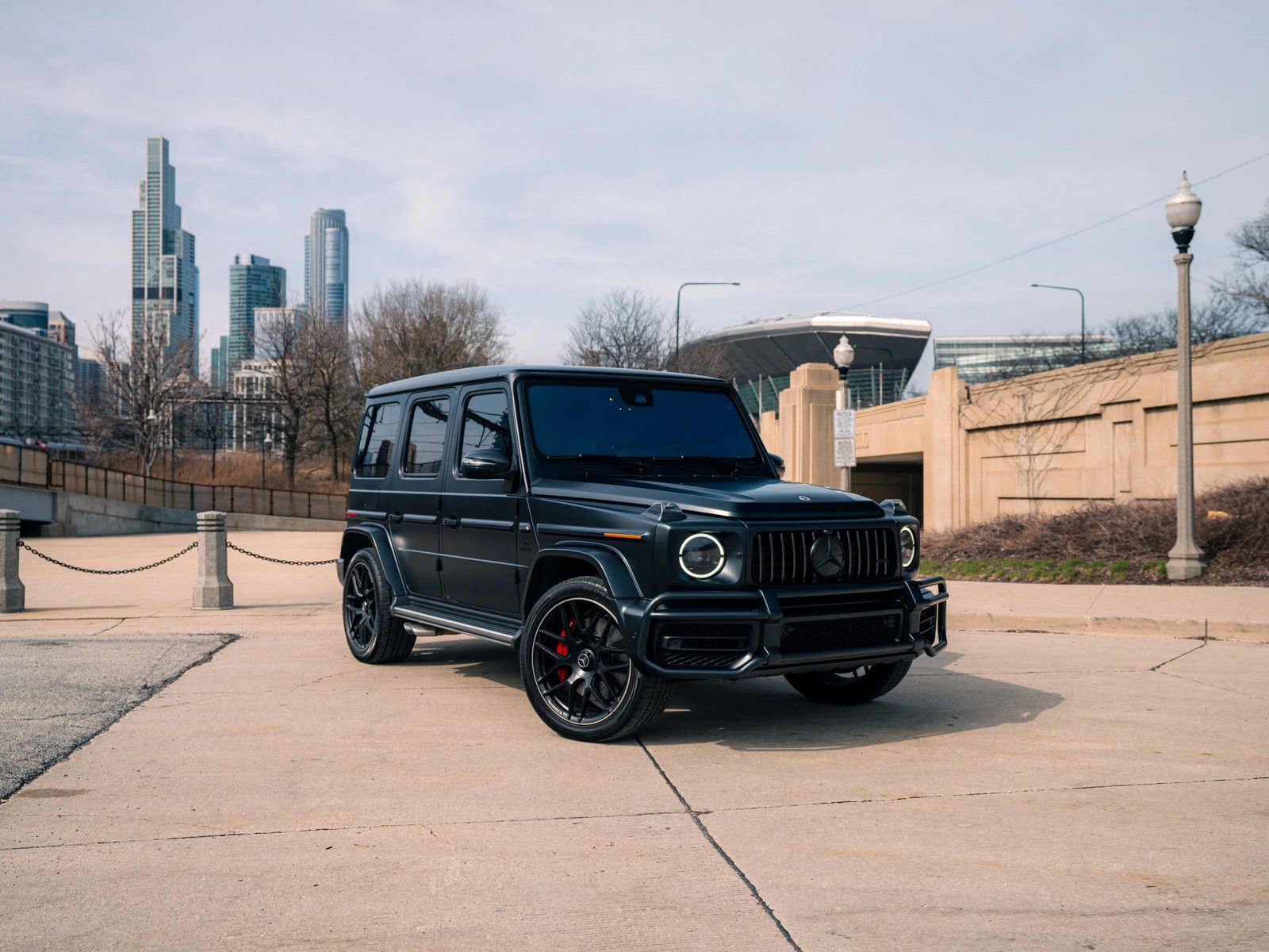 Mercedes-Benz G63 — Satin Black