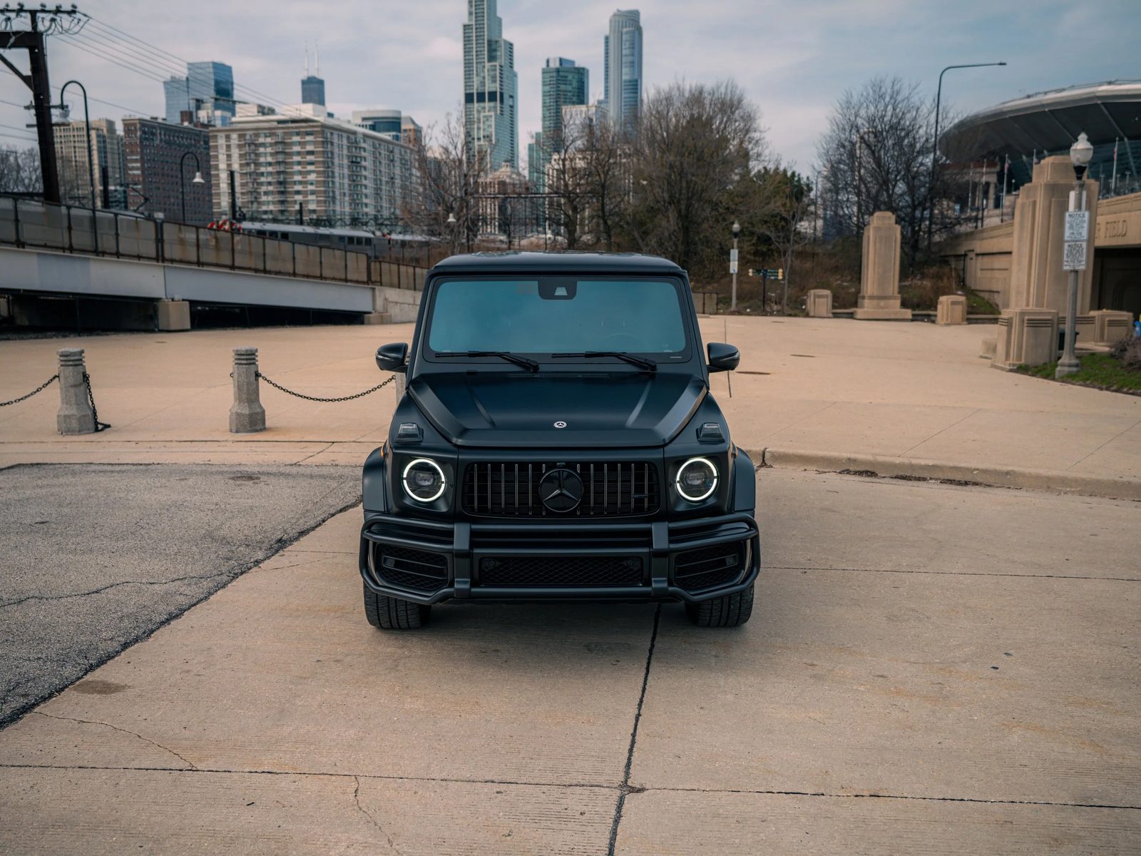 Mercedes-Benz G63 - Satin Black photo 2 - BExotic Chicago, IL