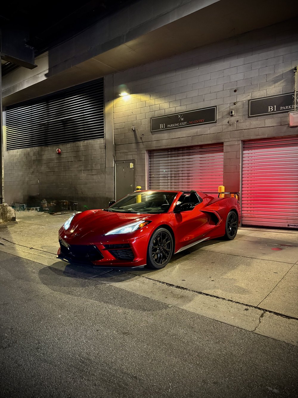 Chevrolet Corvette C8 Stingray — Metallic Red available on request from BExotic